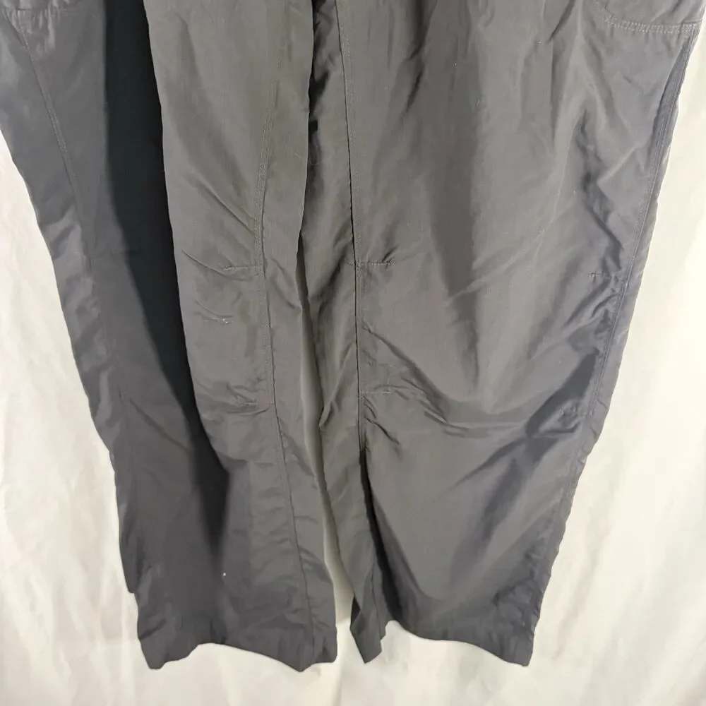 The North Face Cargo Hiking Pants Men's XXL Grey Zip Pockets Lightweight